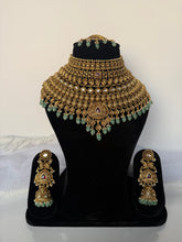Load image into Gallery viewer, Savi Antique Bridal Set (Sage Green)