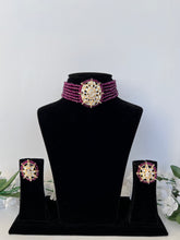 Load image into Gallery viewer, Dani Simple Choker Set (9 colours)