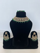 Load image into Gallery viewer, Rubal Kundan Set (4 colours)