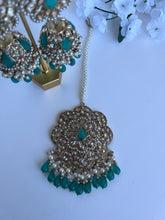 Load image into Gallery viewer, Neelam Jhumki Tikka (6 colours)