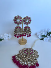 Load image into Gallery viewer, Neelam Jhumki Tikka (6 colours)