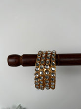 Load image into Gallery viewer, Round Kundan Bangles