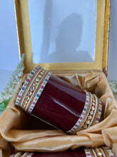 Load image into Gallery viewer, Pachi Kundan Choora