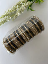 Load image into Gallery viewer, Black Bangle Set