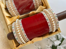 Load image into Gallery viewer, Pearl Red Choora