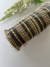 Load image into Gallery viewer, Black Bangle Set