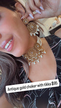 Load image into Gallery viewer, Antique Gold Choker
