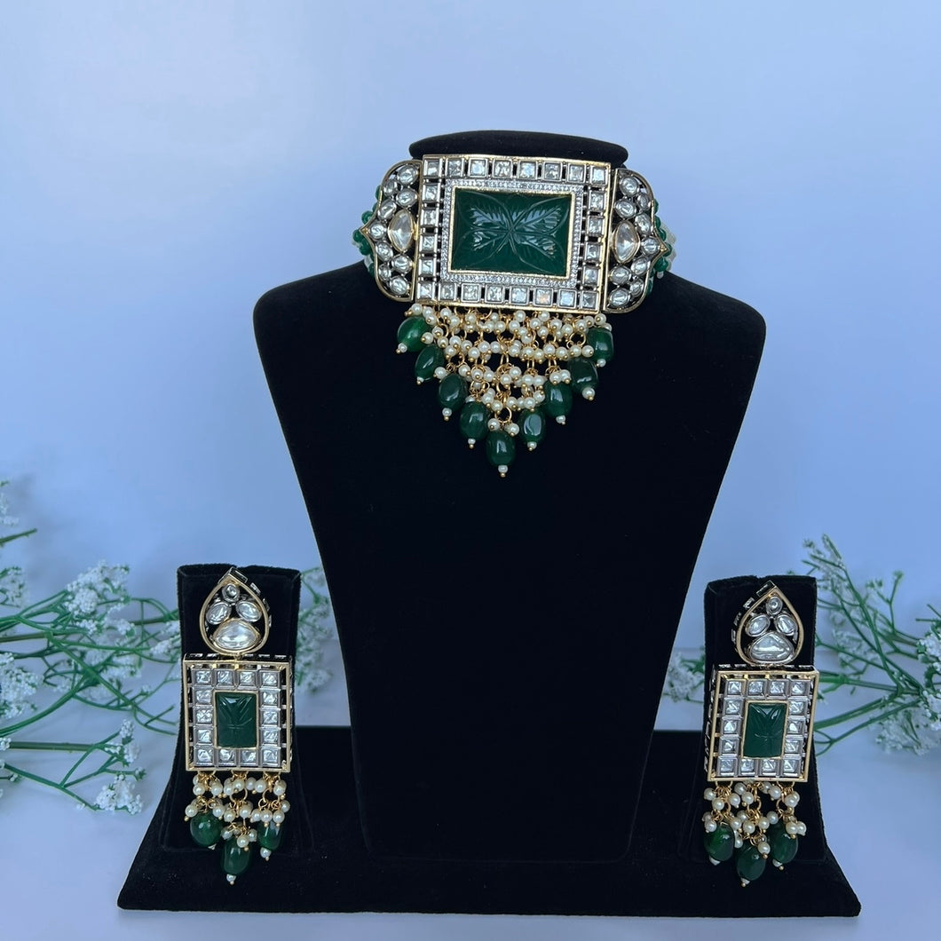 Amarpali Green Choker