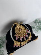 Load image into Gallery viewer, Roop antique set in pink
