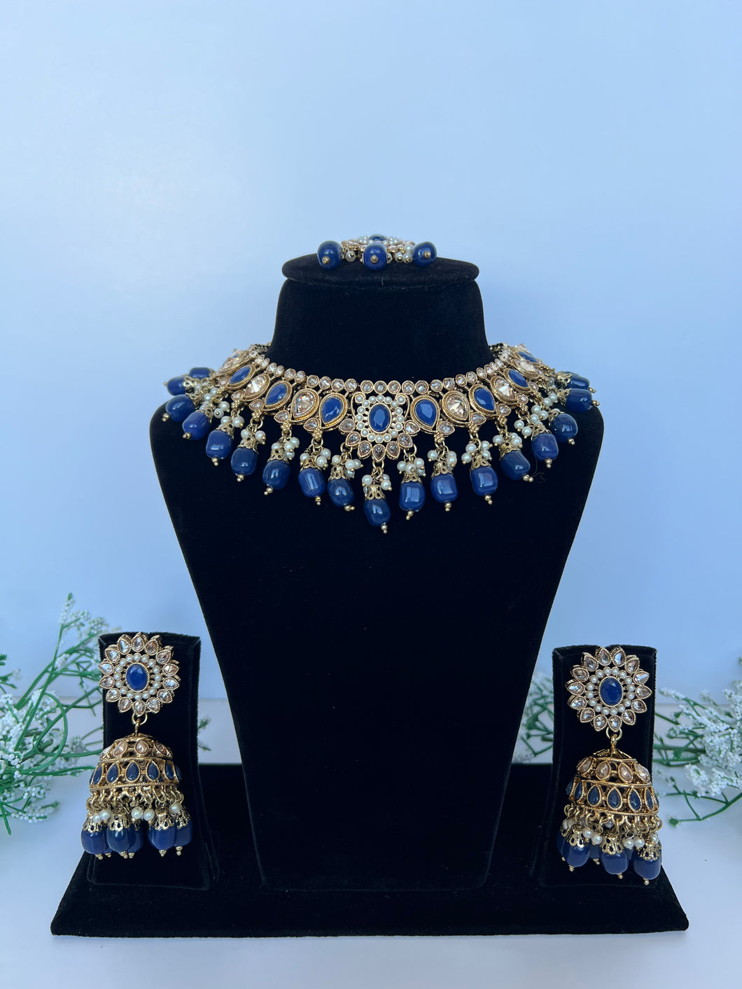 Himat Navy Blue Set