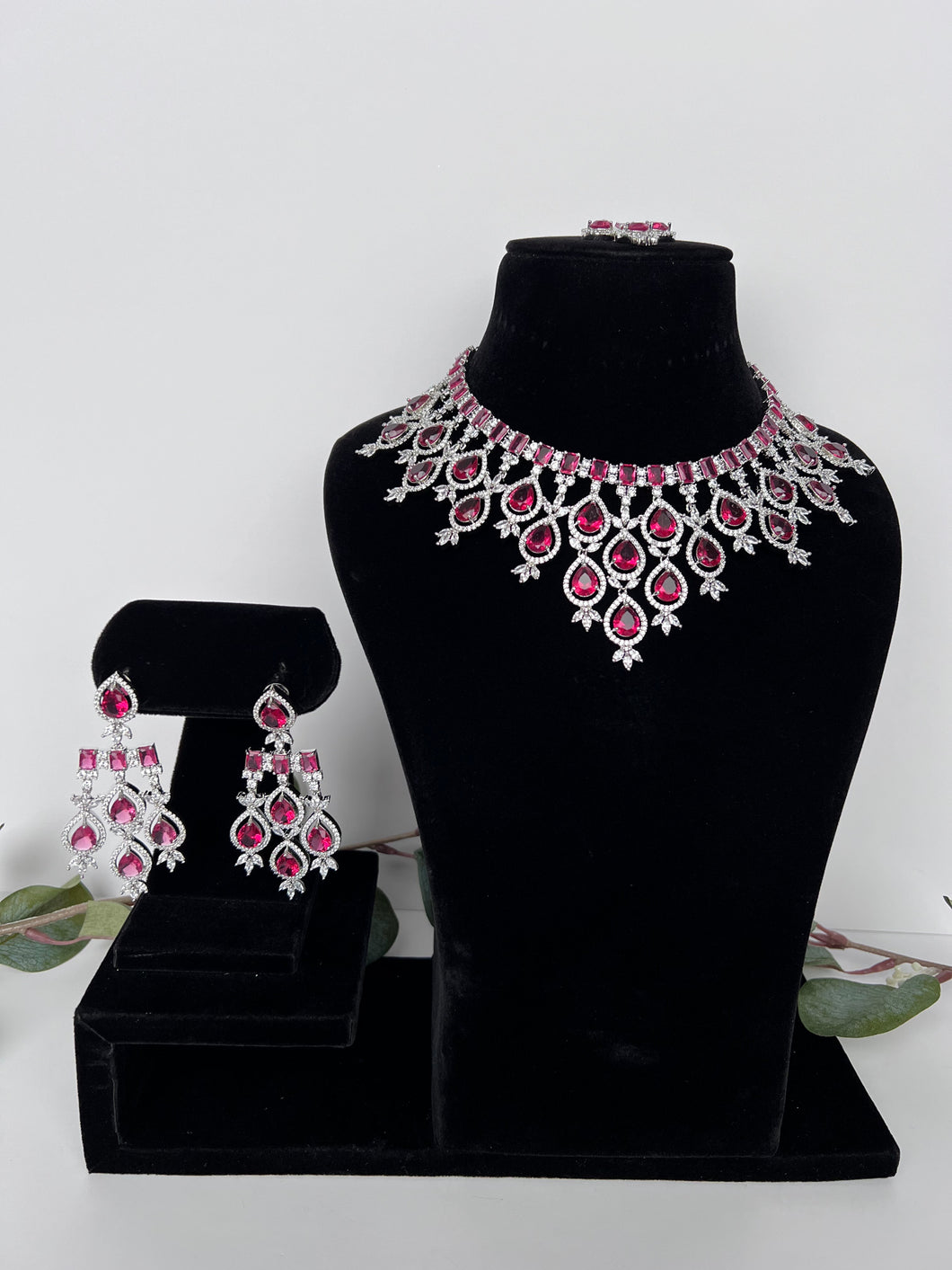 Ruby Diamonds Set