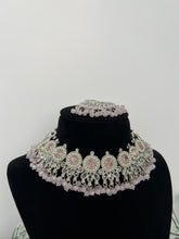 Load image into Gallery viewer, Silver &amp; Pink Set
