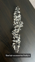 Load image into Gallery viewer, Crystal hair piece

