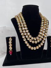 Load image into Gallery viewer, Kundan Set 3 Layer
