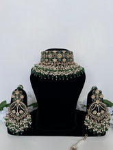 Load image into Gallery viewer, Nabeela Pakistani Set Green
