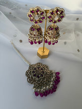 Load image into Gallery viewer, Purple Oversized Tikka Set
