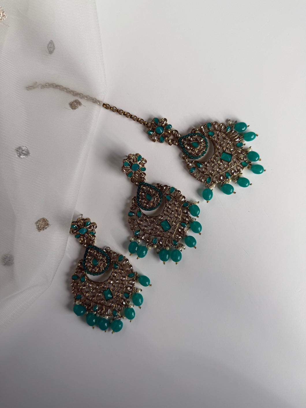 Teal Tikka Set