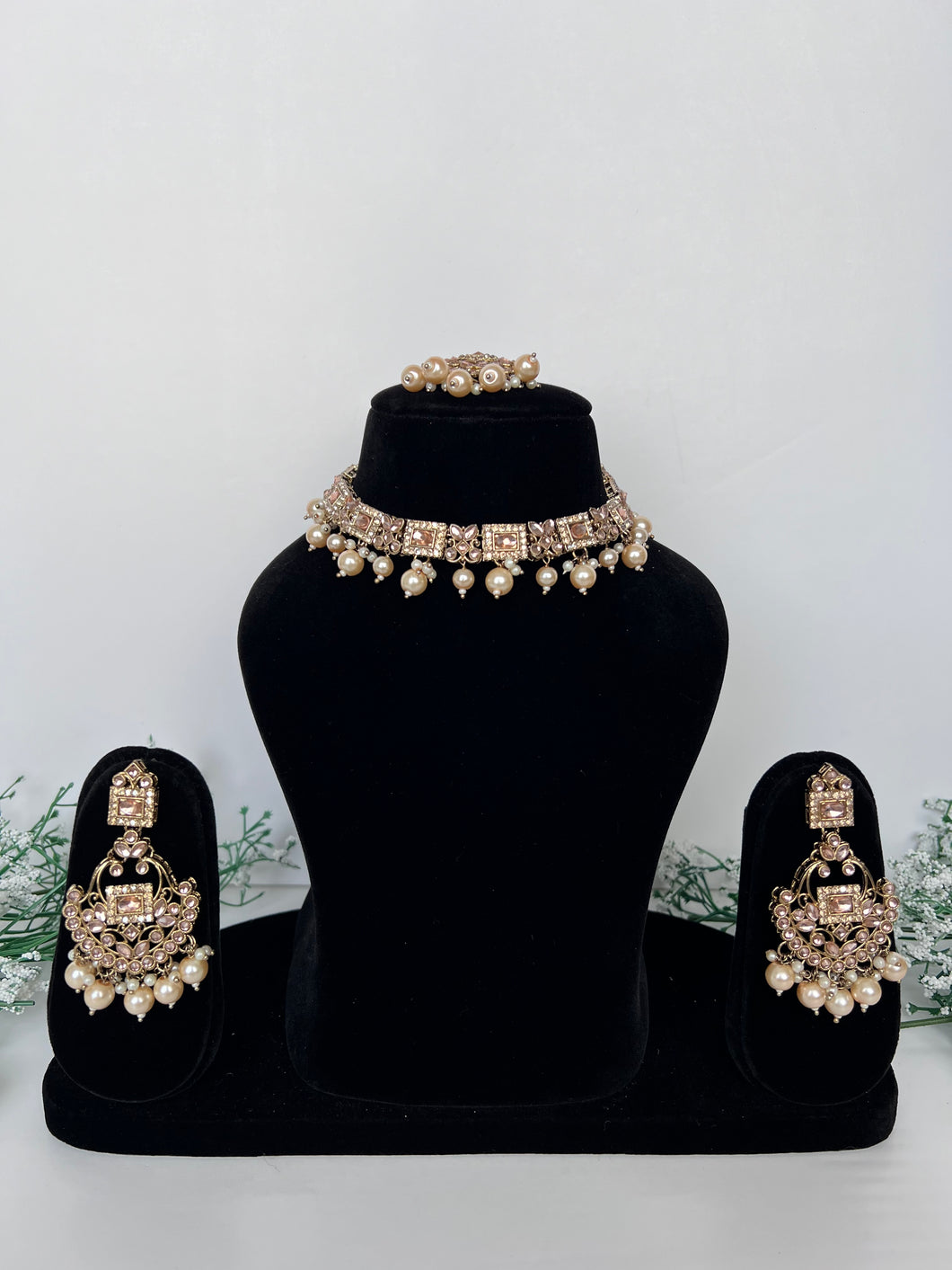 Golden Necklace Set