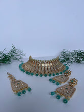 Load image into Gallery viewer, Sage Meenakari Set
