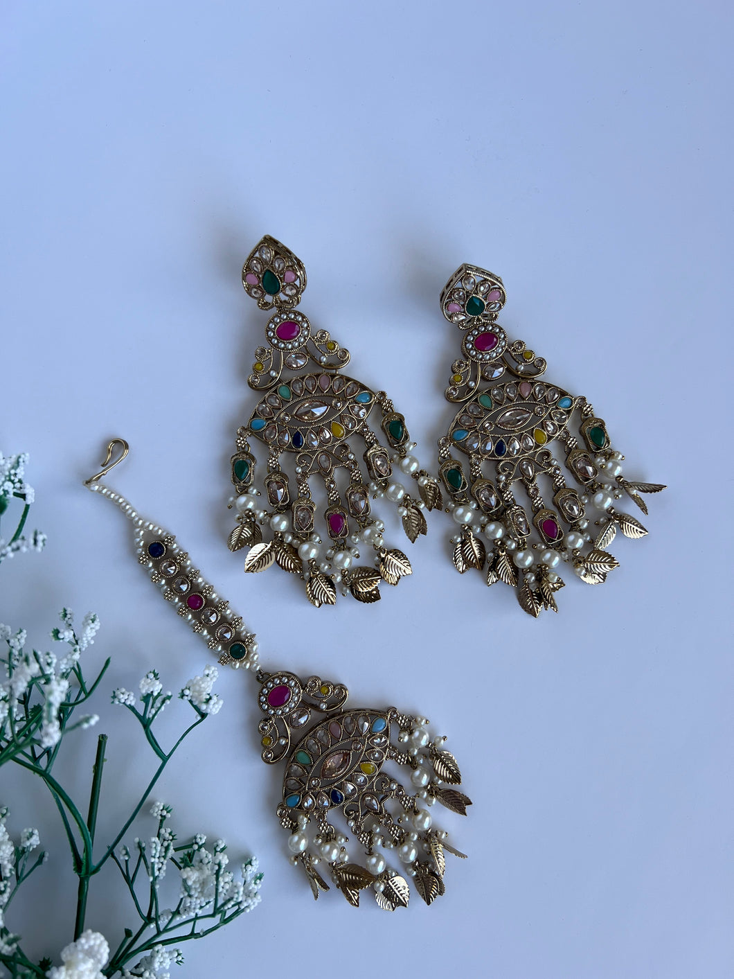 Tina Multi Earring Tikka
