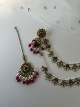 Load image into Gallery viewer, Hot Pink Bahubali Jhumke
