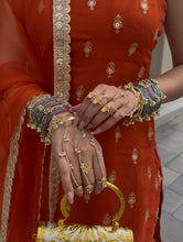 Load image into Gallery viewer, Peacock Kashmiri Hand Pieces
