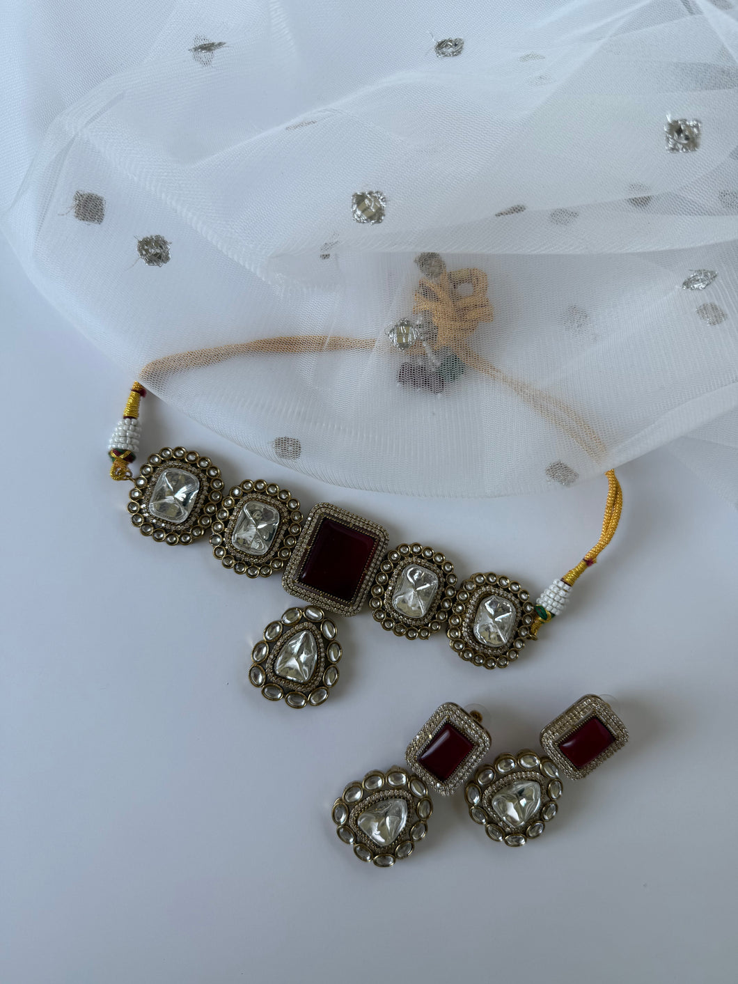 Ruby Uncut Choker