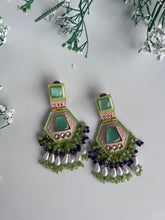 Load image into Gallery viewer, Meenakari Earrings (4 colours)
