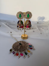 Load image into Gallery viewer, Multi oversized jhumki
