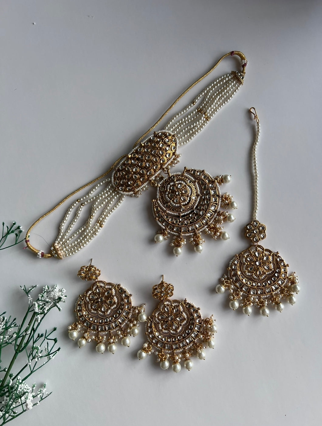 Kundan Locket Set (2 colours)