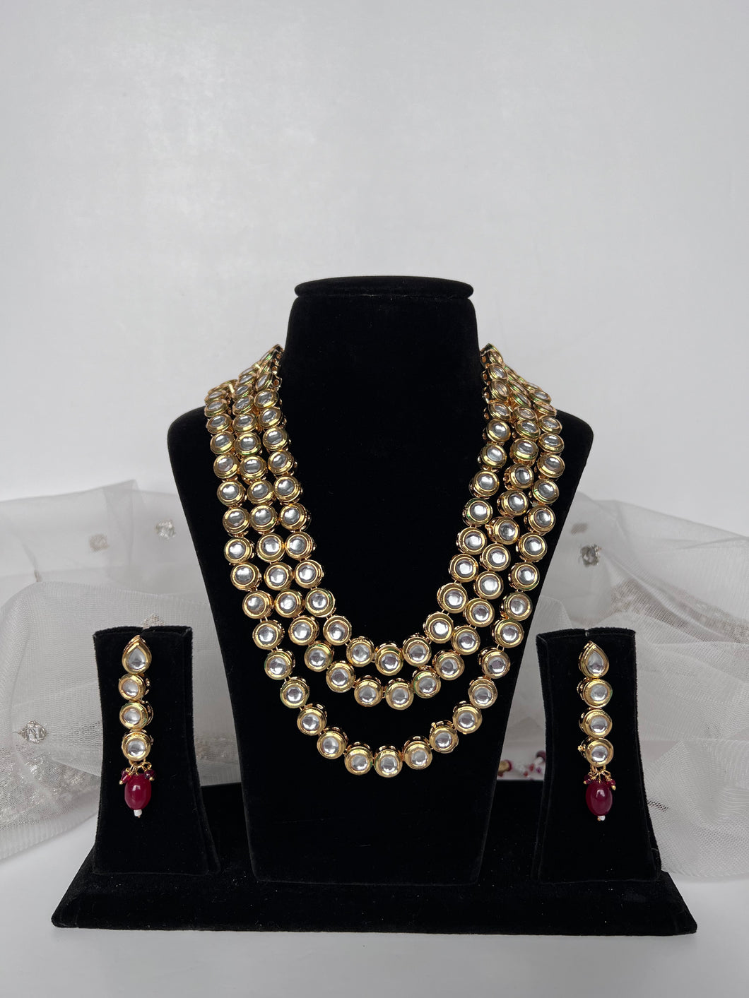 Kundan Set 3 Layer