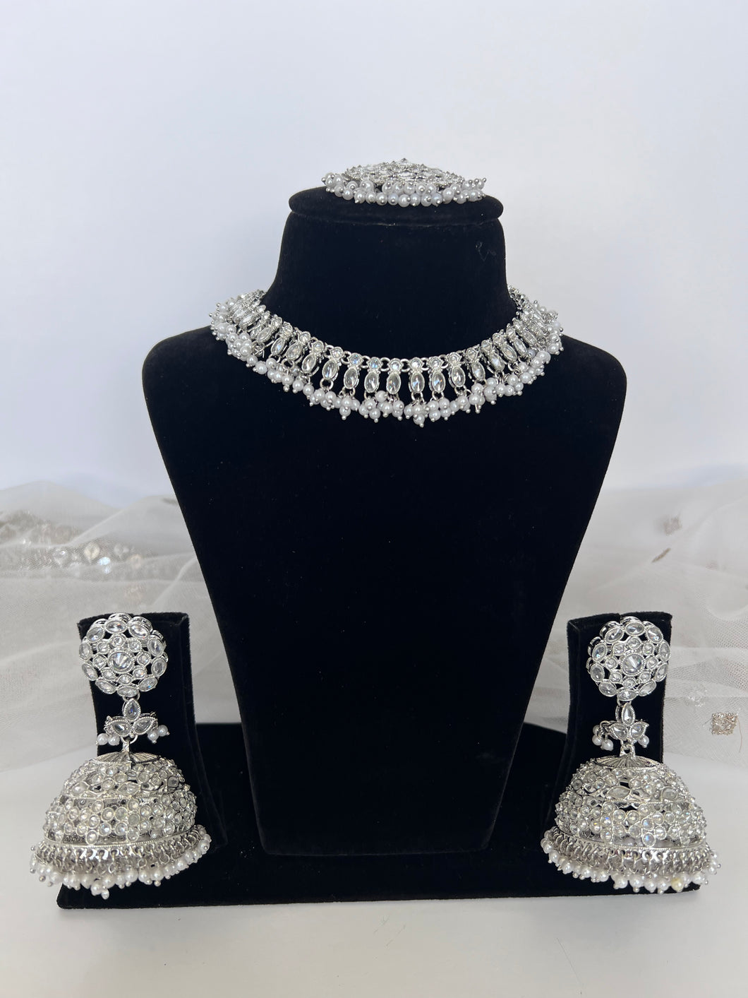 Patiala Set in Silver