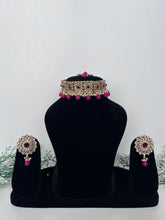 Load image into Gallery viewer, 3 Shades of Pink Choker

