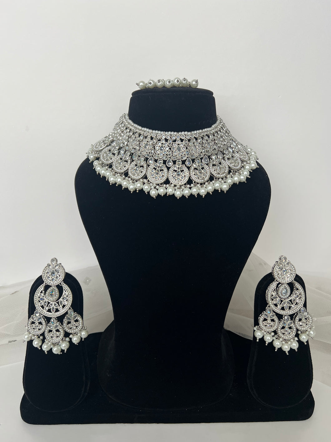 Silver Bridal Set