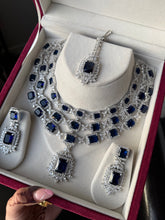 Load image into Gallery viewer, Sapphire Blue Diamond Set
