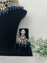 Load image into Gallery viewer, Tiyani Kundan in Blue
