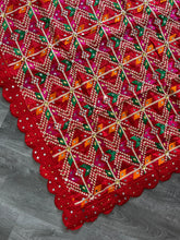 Load image into Gallery viewer, Puneet Phulkari in Red
