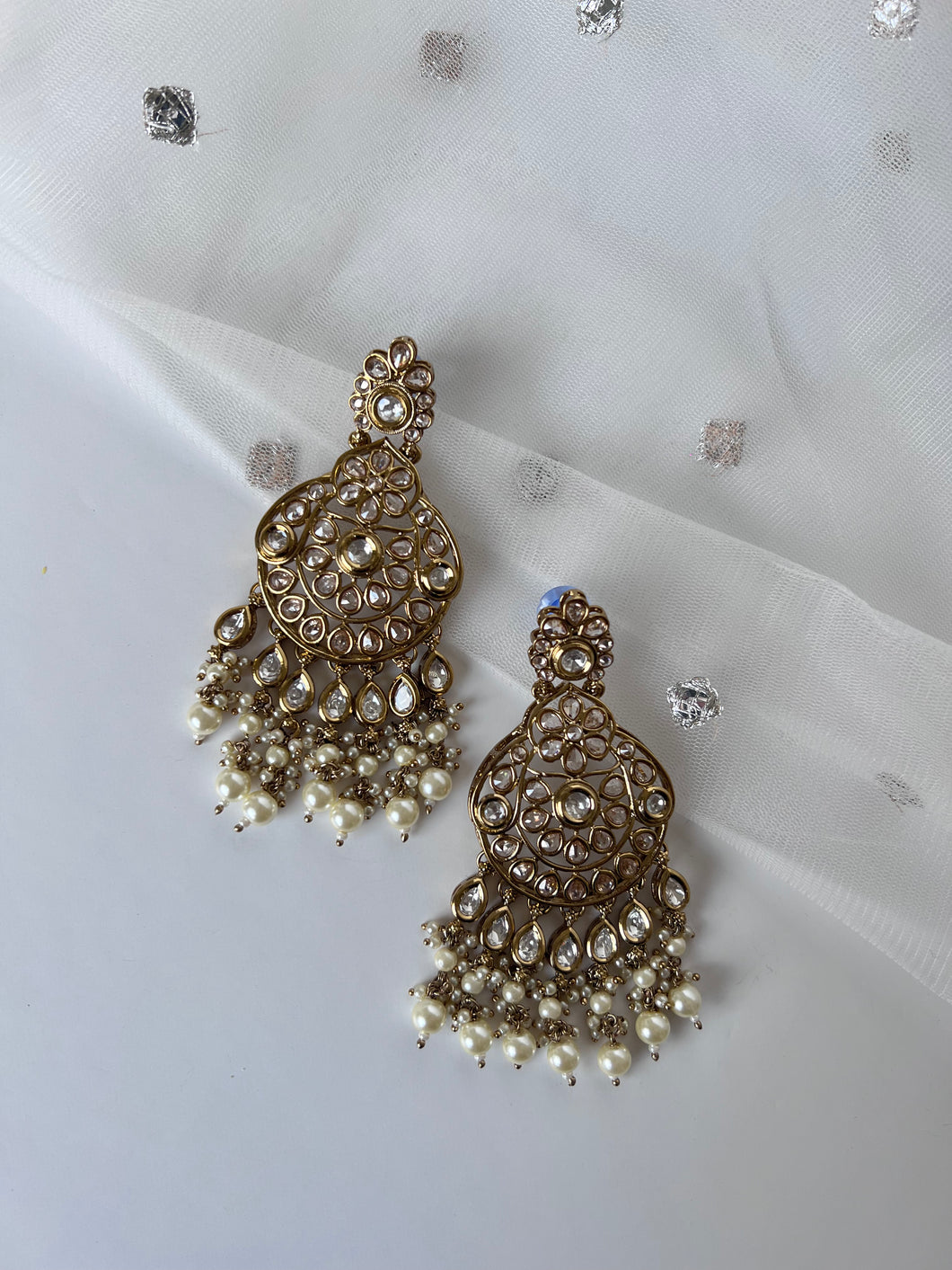 Uncut Kundan Earrings