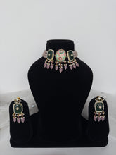 Load image into Gallery viewer, Meenakari Pink Set
