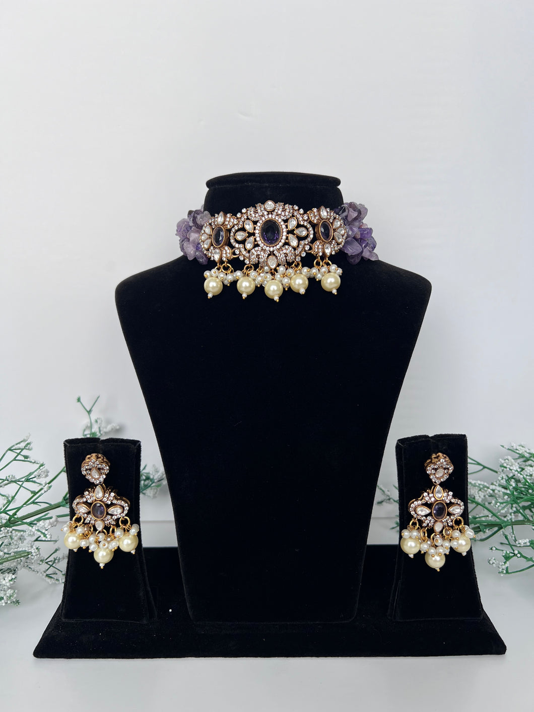 Manreet Tiyani Set (purple)
