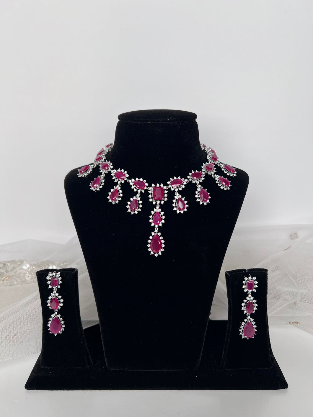 Ruby Diamond Set