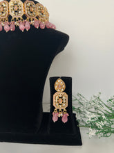 Load image into Gallery viewer, Pink Meenakari Choker
