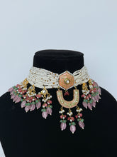 Load image into Gallery viewer, Meenakari Pink Set
