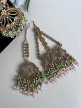 Load image into Gallery viewer, Nabeela Pakistani Set Mint &amp; Pink
