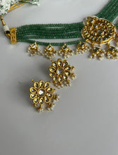 Load image into Gallery viewer, Sage Kundan Set
