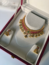 Load image into Gallery viewer, Pink and Green Moissanite Set
