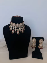Load image into Gallery viewer, Maroon Meenakari Set
