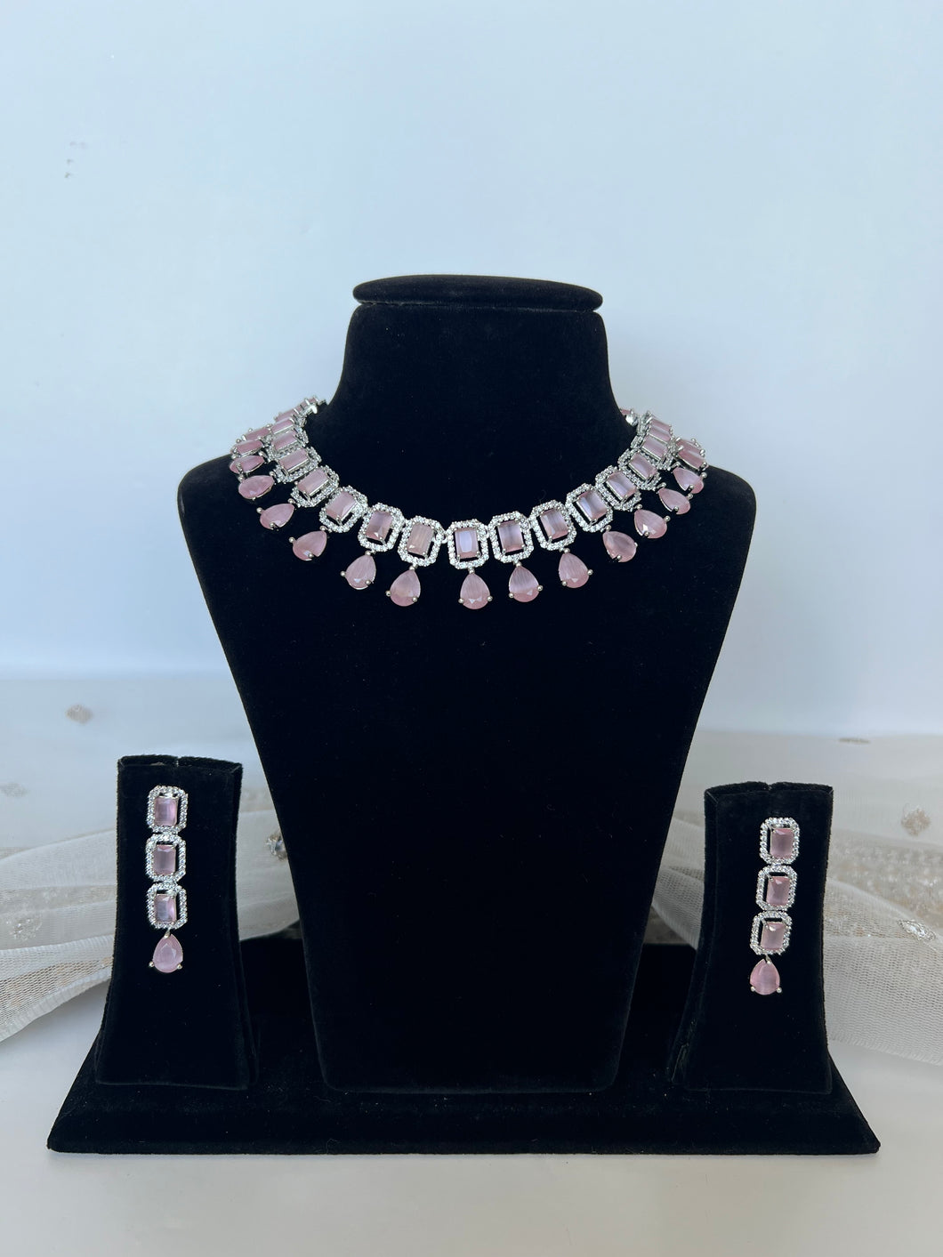 Nikki Pink Diamond Set