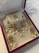 Load image into Gallery viewer, White Meenakari Set

