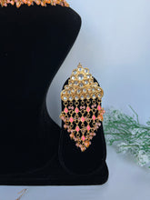 Load image into Gallery viewer, Ameerah Kundan Set (pink)
